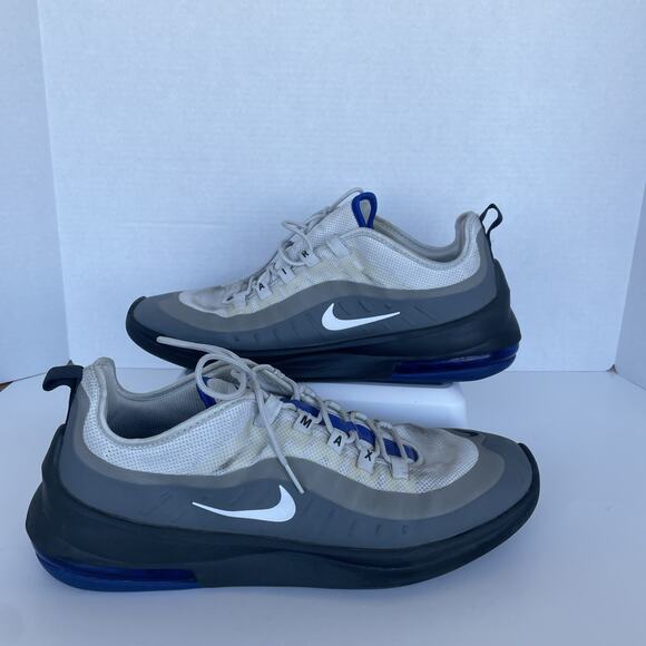 Nike Air Max Axis AA2146-016 Men's Running Shoes Gray/Hyper Blue, Size US 12 - Picture 3 of 11